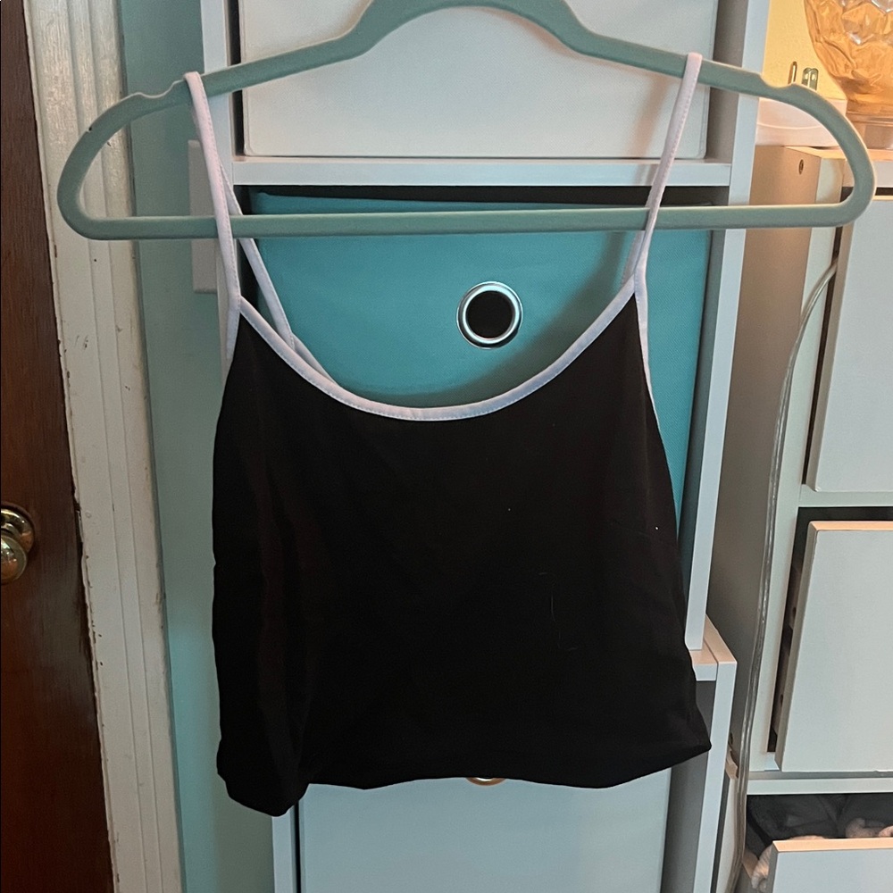Black and White Tank Top